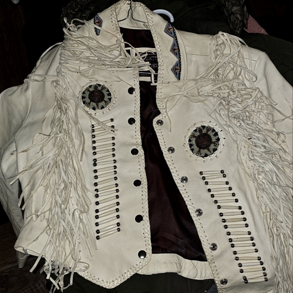 Leather genuine
